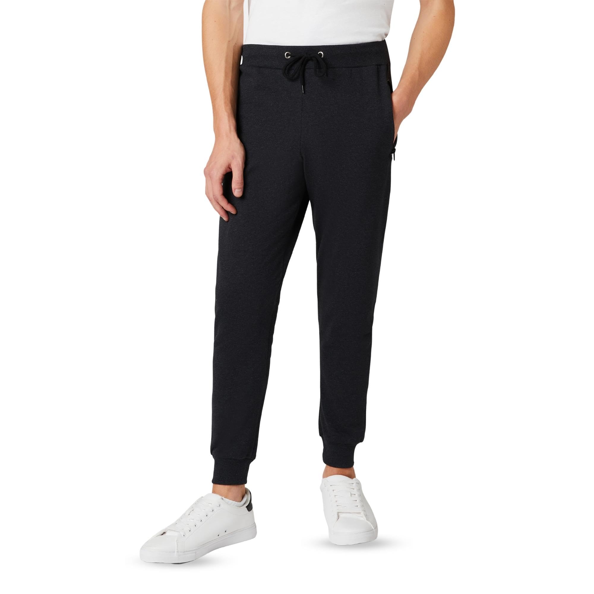 Slim Fit Joggers for Men - Mens Joggers with Zip Pockets