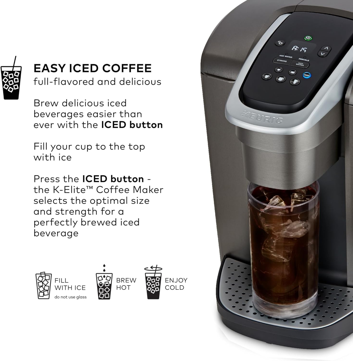 Keurig K-Elite Single Serve K-Cup Pod Coffee Maker