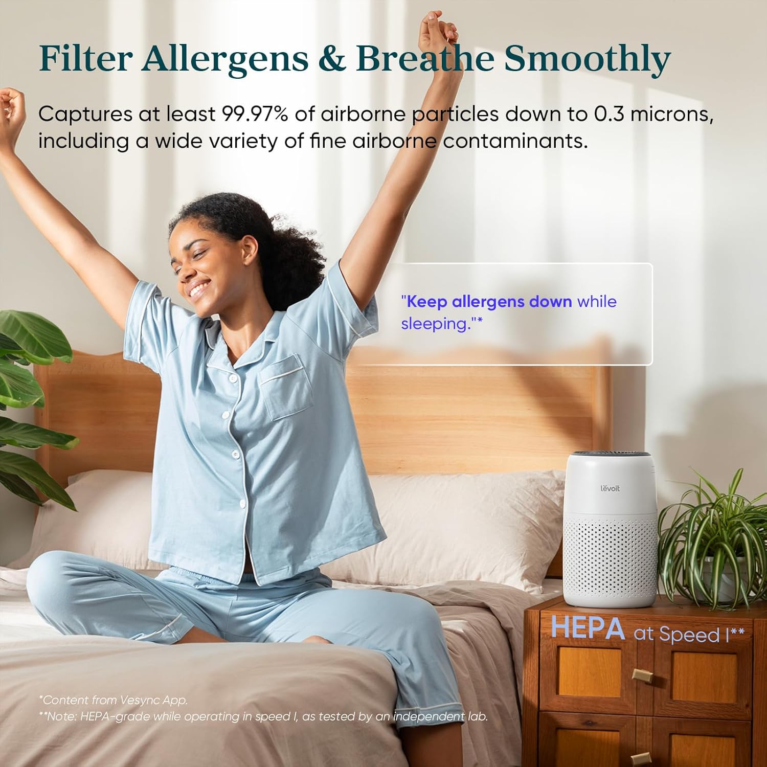 Air Purifiers for Bedroom Home Dorm