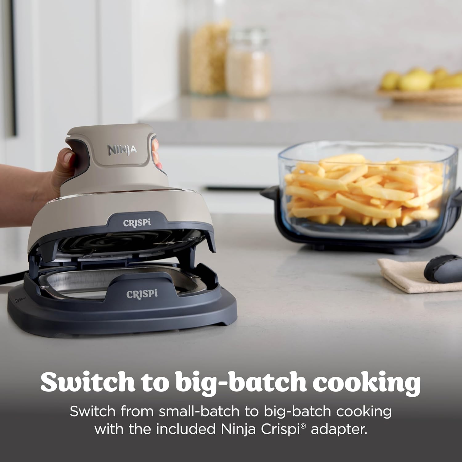 Ninja Crispi Air Fryer, Microwave, Freezer & Dishwasher Safe