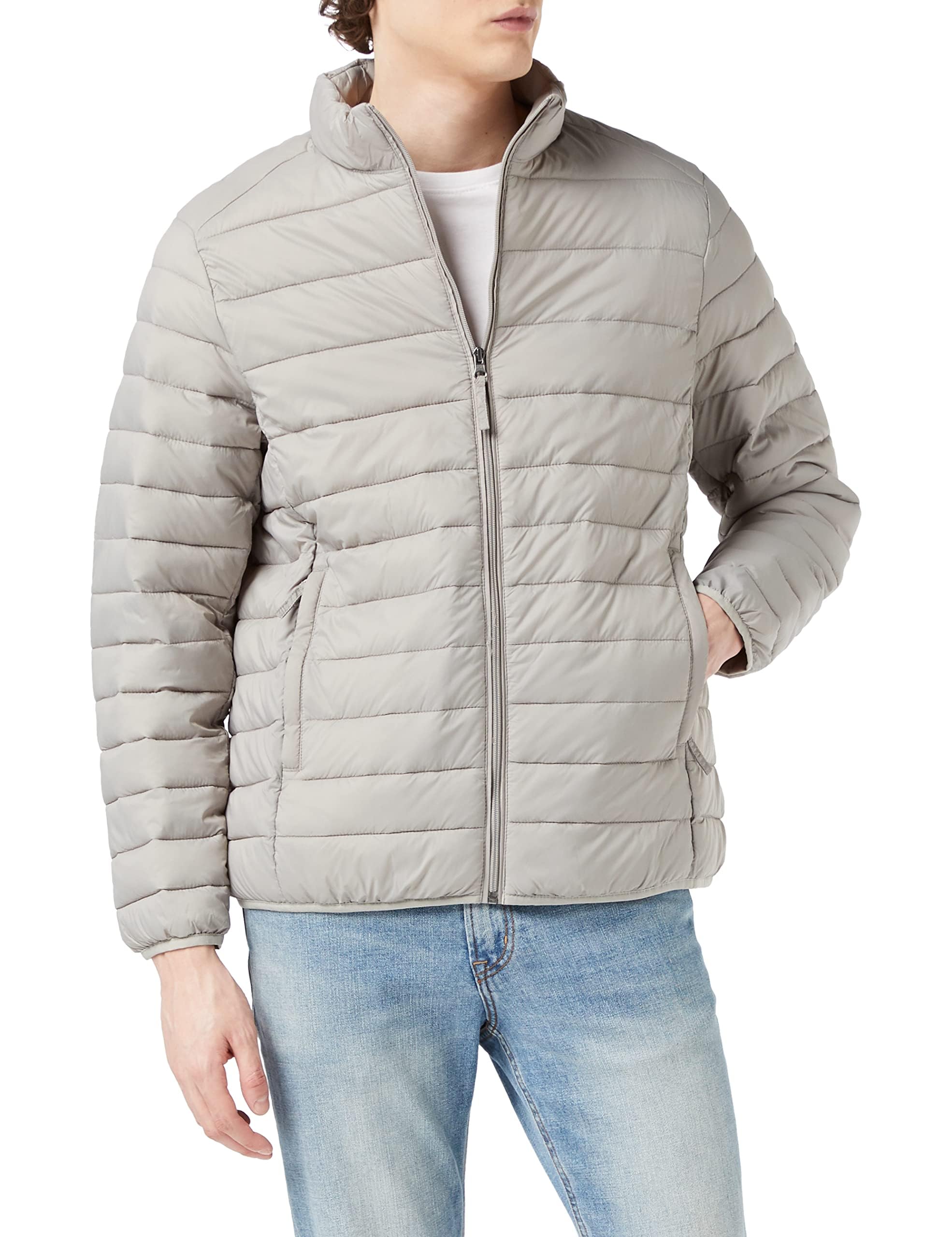Men's Packable Lightweight Water-Resistant Puffer Jacket