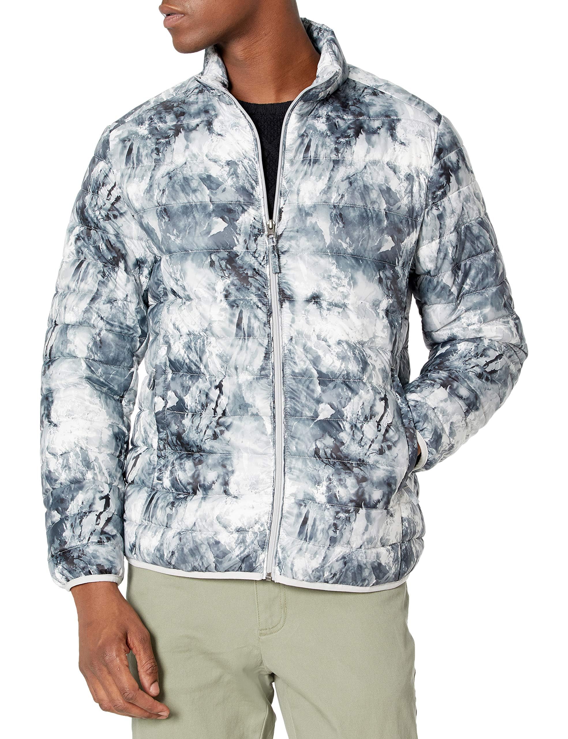 Men's Packable Lightweight Water-Resistant Puffer Jacket