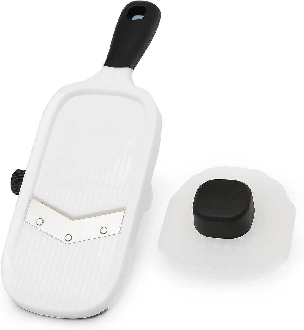 Amazon Basics Hand-Held Mandoline Slicer, White