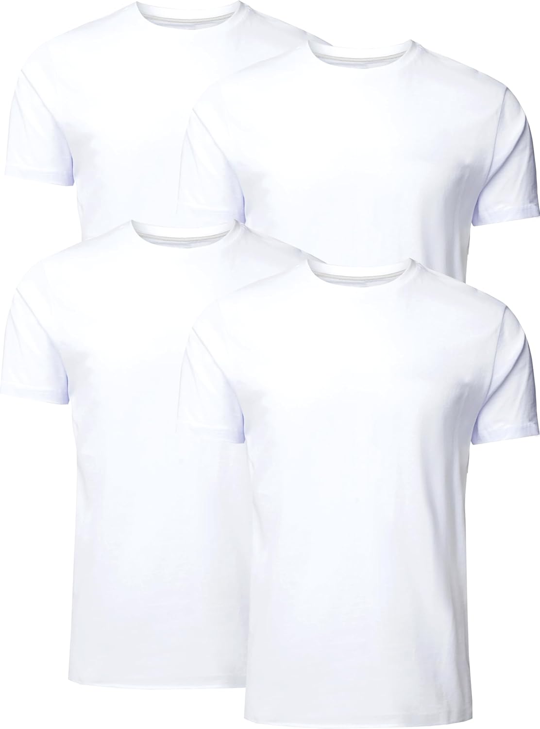 Mens T-Shirt Pack of 6 Crew Neck Tshirt