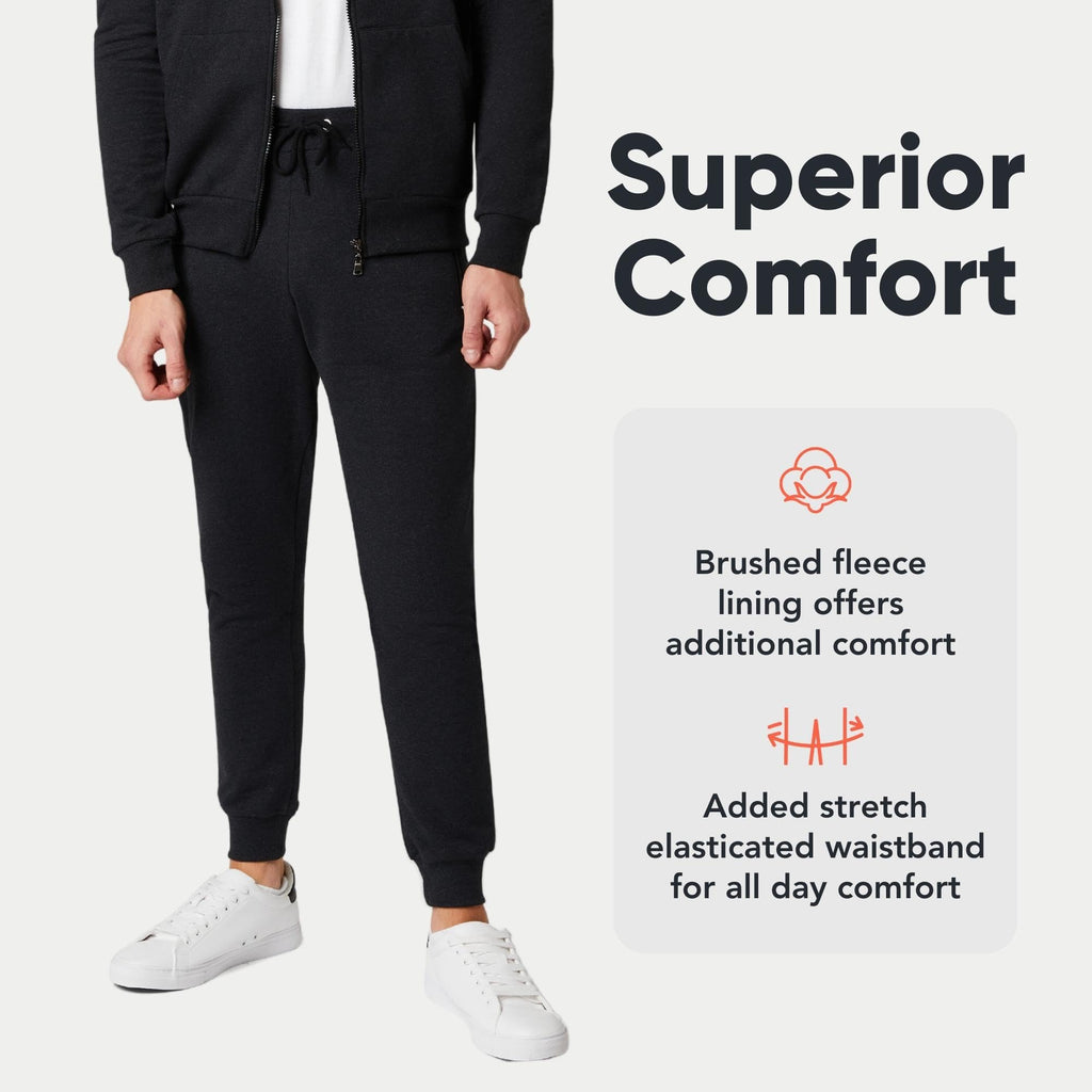 Slim Fit Joggers for Men - Mens Joggers with Zip Pockets