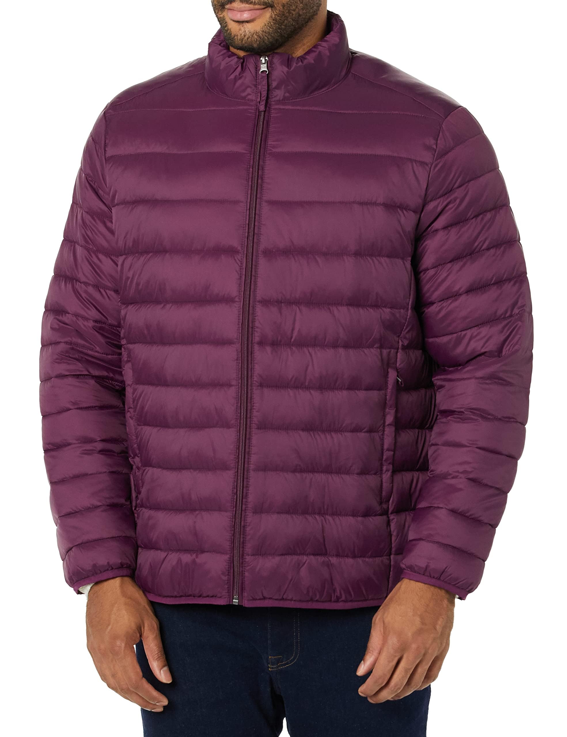 Men's Packable Lightweight Water-Resistant Puffer Jacket