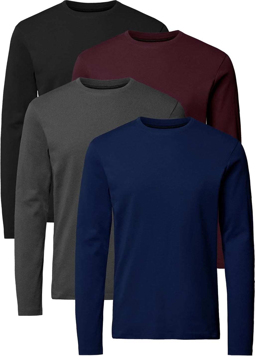 Mens T-Shirt Pack of 6 Crew Neck Tshirt