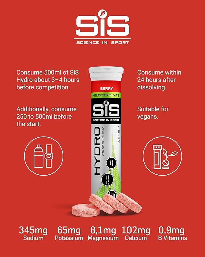 Hydro Electrolyte Tablets 20 pcs