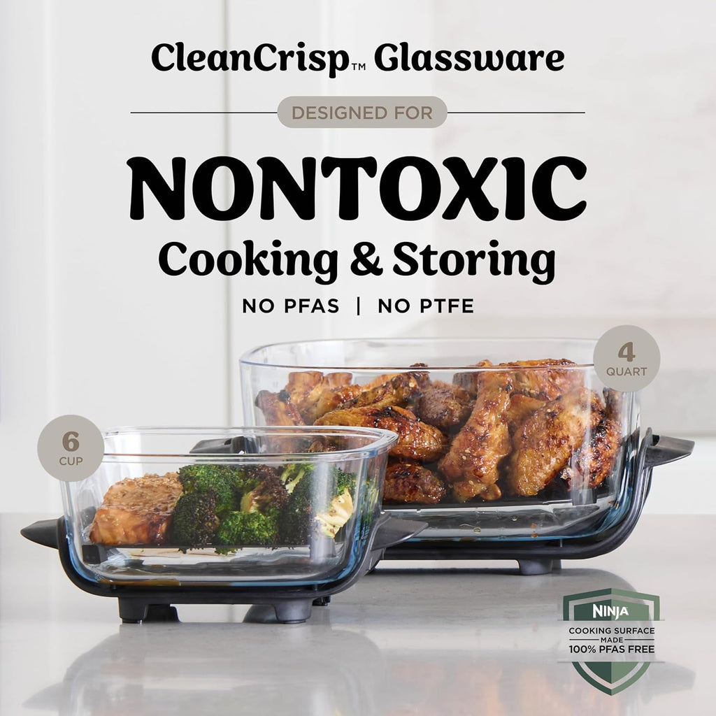 Ninja Crispi Air Fryer, Microwave, Freezer & Dishwasher Safe