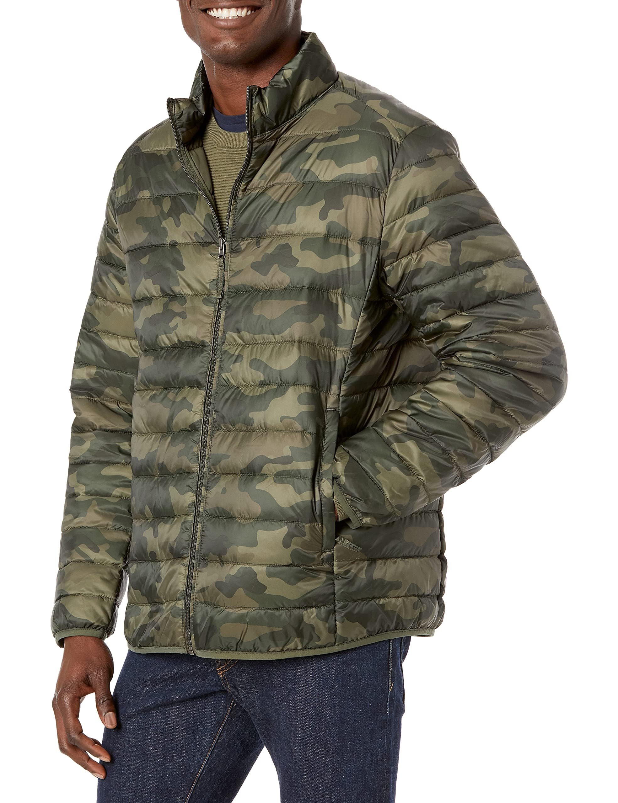 Men's Packable Lightweight Water-Resistant Puffer Jacket