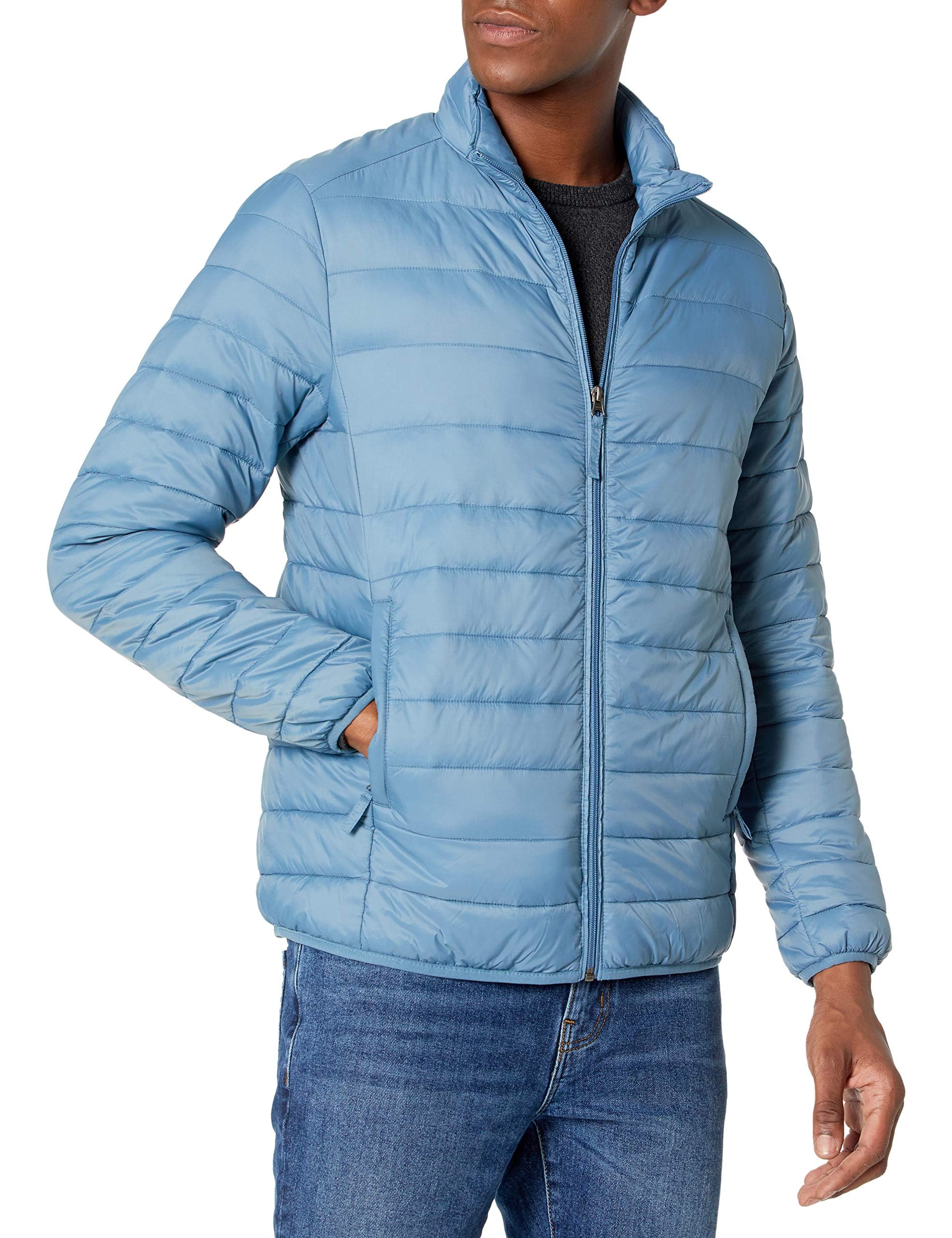 Men's Packable Lightweight Water-Resistant Puffer Jacket