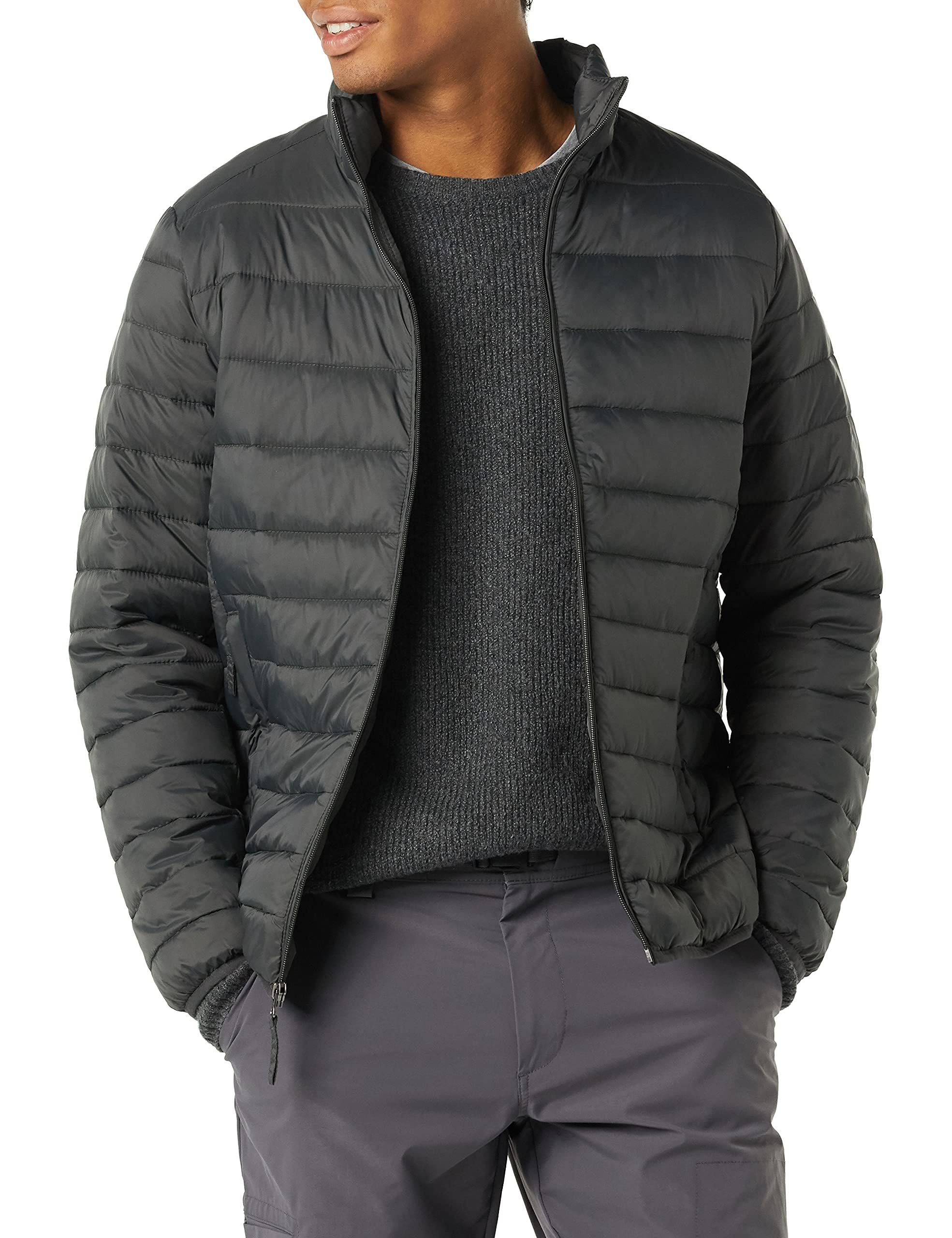 Men's Packable Lightweight Water-Resistant Puffer Jacket