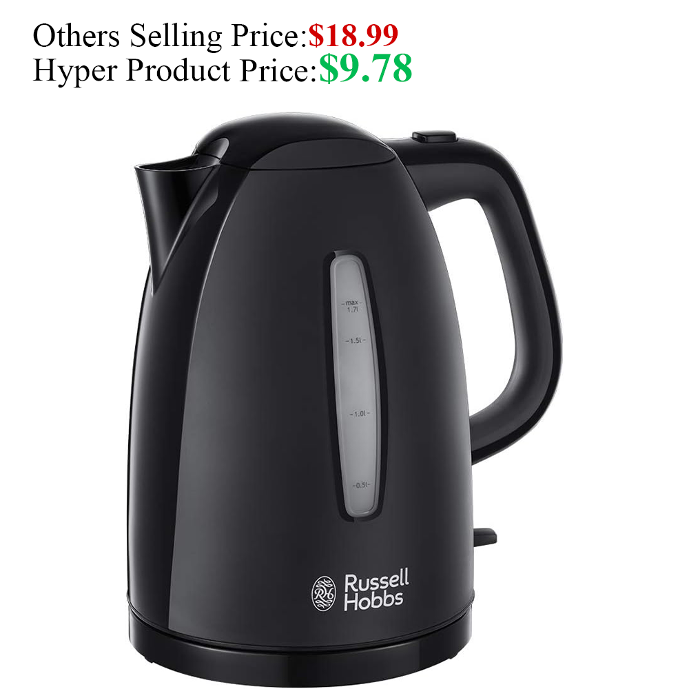 Russell Hobbs Textures Electric 1.7L Cordless Kettle