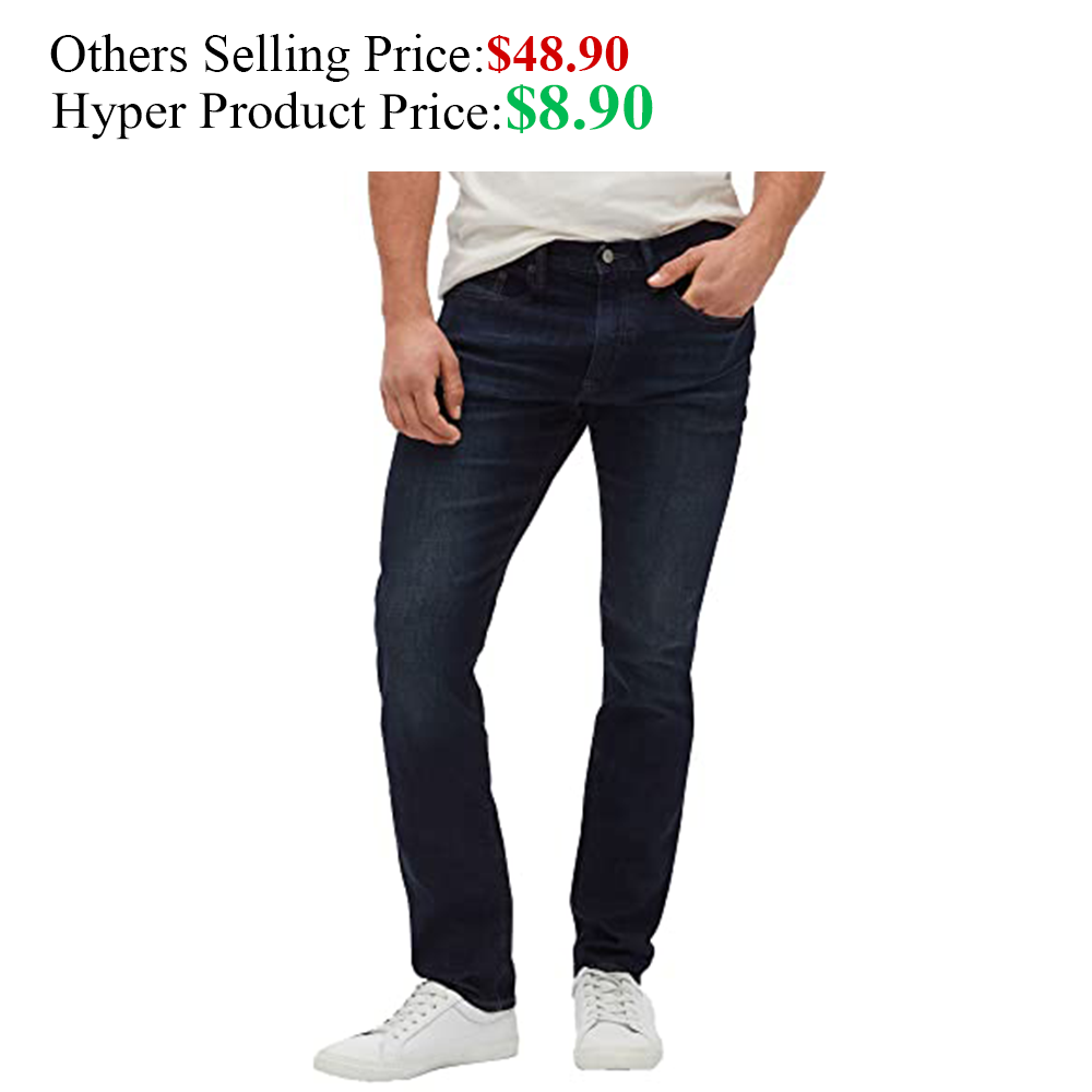 Men's Soft Wear Stretch Slim Fit Denim Jeans
