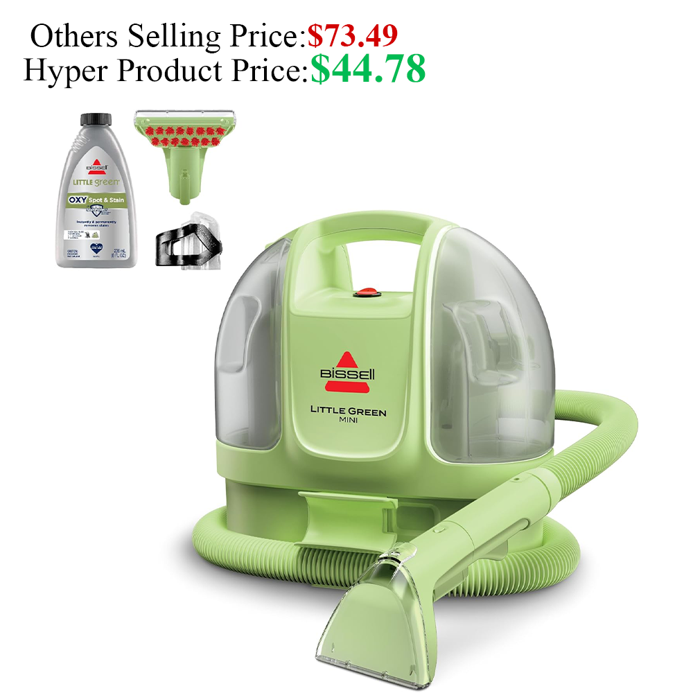 Little Green Mini Portable Carpet and Upholstery Deep Cleaner